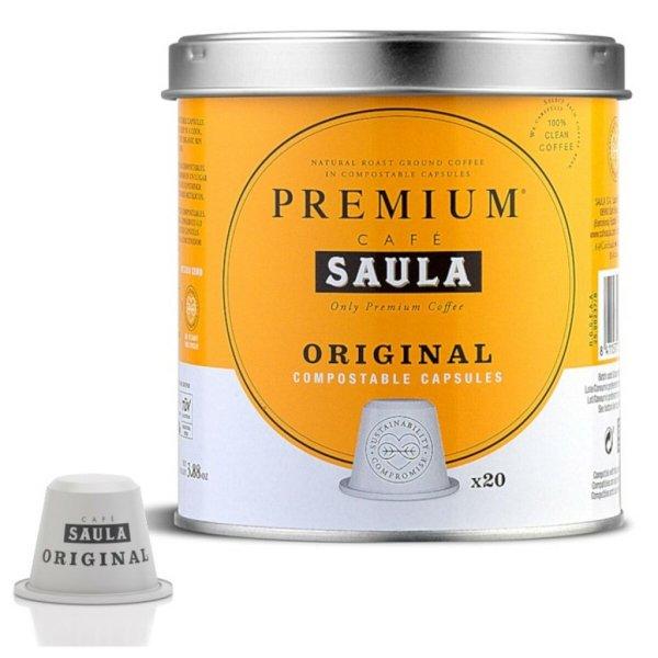 Kávé Kapszula Tartódobozzal Saula COMPOSTABLE INTENSE MOST 8771 HELYETT 5250
Ft-ért!