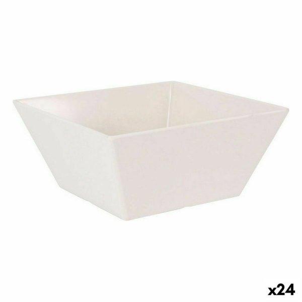 Snack Tál La Mediterránea Melamin Fehér Fényesség 18 x 18 x 8 cm (24
egység) MOST 67381 HELYETT 38073 Ft-ért!