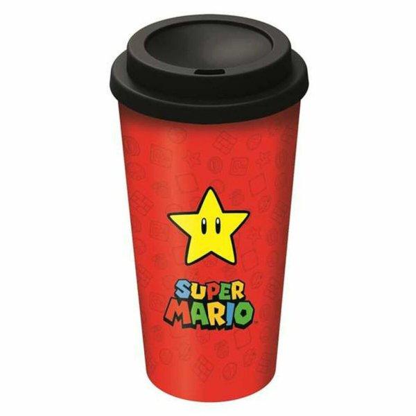 Üveg Fedéllel Super Mario 01379 (520 ml) MOST 9722 HELYETT 5457 Ft-ért!