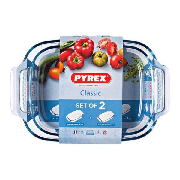 Sütőedény készlet Pyrex Classic Átlátszó Üveg (2 pcs) MOST 15244 HELYETT
10508 Ft-ért!