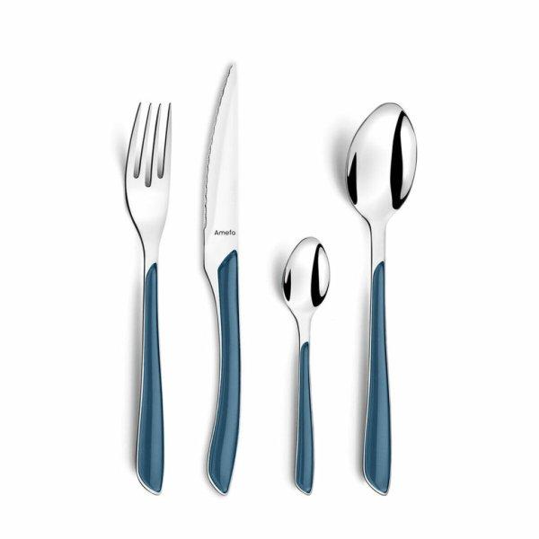 Evőeszköz Amefa Eclat Tengerészkék Fém (24 pcs) MOST 32384 HELYETT 22844
Ft-ért!