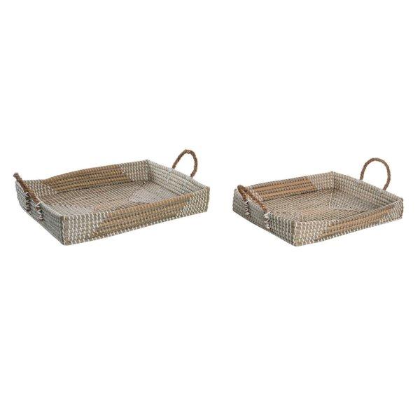 Tálca készlet DKD Home Decor Sárga Természetes 48 x 38 x 15 cm 52 x 38 x 15
cm (2 egység) MOST 46970 HELYETT 27490 Ft-ért!