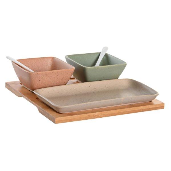 Röviditalos Szett DKD Home Decor 24 x 23,5 x 1,5 cm Porcelán Többszínű
Bambusz 6 Darabok Skandináv MOST 24317 HELYETT 14229 Ft-ért!