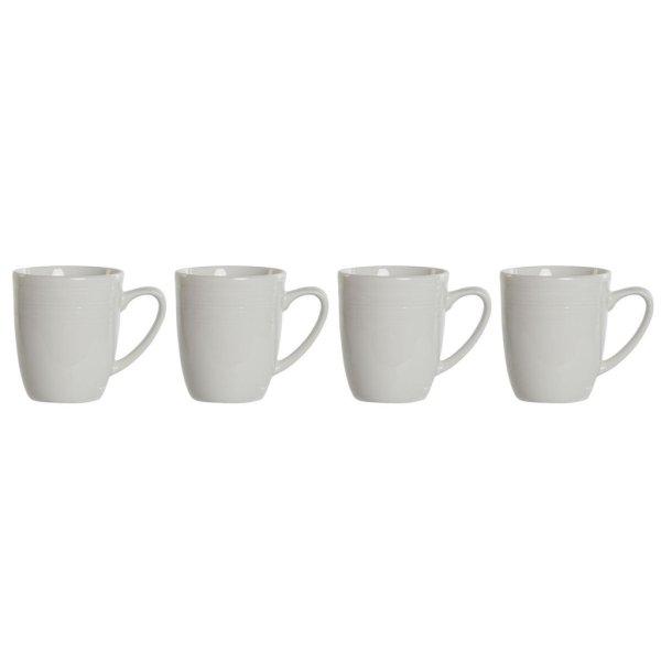 4 Darabos Bögre Szett DKD Home Decor Fehér Porcelán 330 ml 12 x 10 x 9 cm
MOST 11114 HELYETT 6655 Ft-ért!