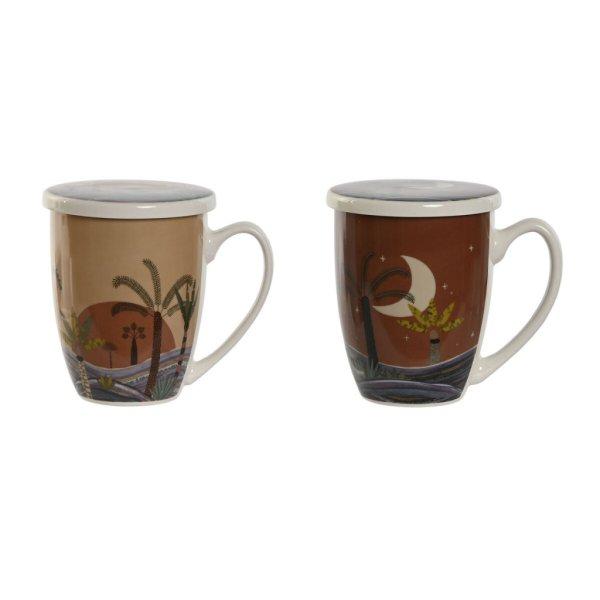 Bögre teaszűrővel Home ESPRIT Kék Bézs szín Terrakotta Rozsdamentes acél
Porcelán 380 ml (2 egység) MOST 12684 HELYETT 7590 Ft-ért!