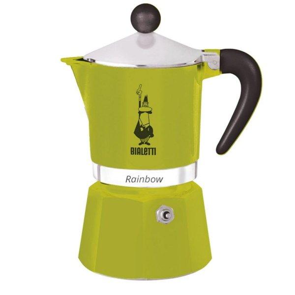 Kotyogós Kávéfőző Bialetti Rainbow Zöld Fém Alumínium Hőre lágyuló
270 ml MOST 40242 HELYETT 27424 Ft-ért!