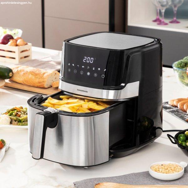 Légsütő InnovaGoods Fryinn Pro 5500 Fekete 1700 W 5,5 L Rozsdamentes acél
MOST 100538 HELYETT 43670 Ft-ért!