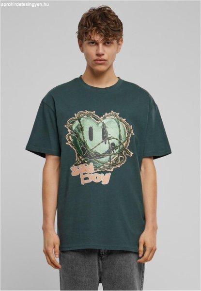 Mr. Tee Sad Boy Heavy Oversize Tee bottlegreen