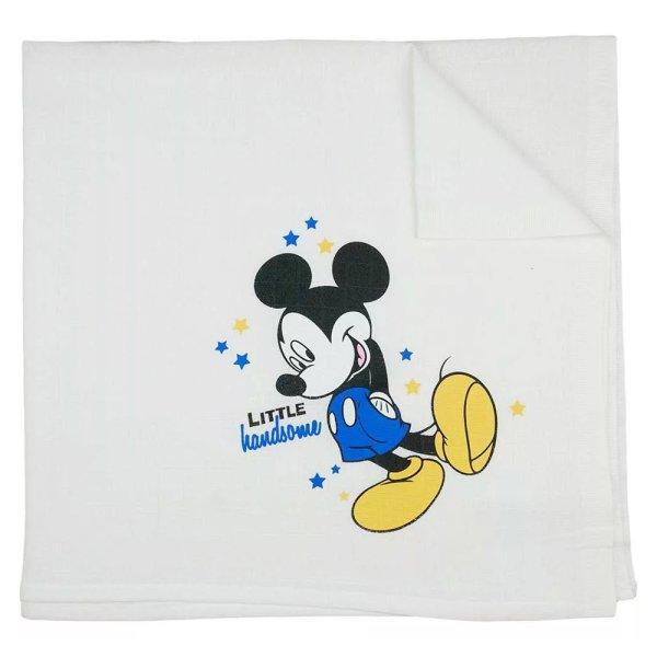 Bébi pelenka tetra 70x70cm Mickey