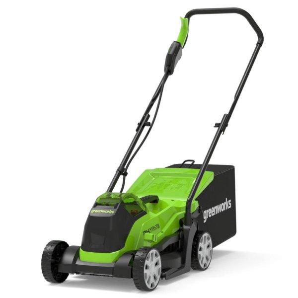 Akkumulátoros fűnyíró Greenworks GD24LM33 24 V 30 L MOST 103763 HELYETT
80751 Ft-ért!