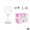 Borospohr kszlet LAV Fehr 200 ml 6 Darabok (4 egysg) MOS