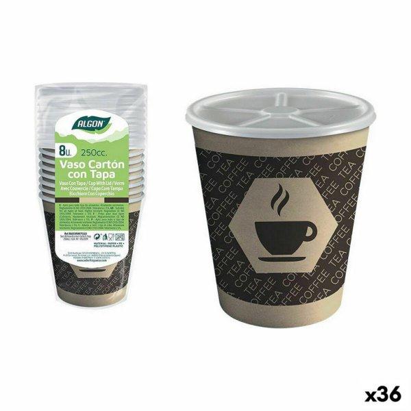 Pohárkészlet Algon Préselt Papír Kávézó 8 Darabok 250 ml (36 Rgység)
MOST 25894 HELYETT 15626 Ft-ért!