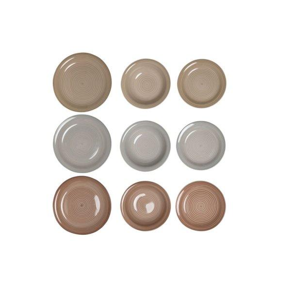 Evőeszközök DKD Home Decor Barna Szürke Kőedény 26,5 x 26,5 x 3 cm 18
Darabok MOST 44836 HELYETT 26242 Ft-ért!