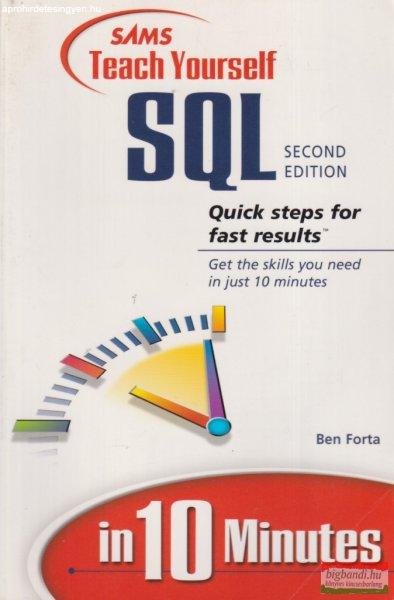 Ben Forta - Sams Teach Yourself SQL in 10 Minutes