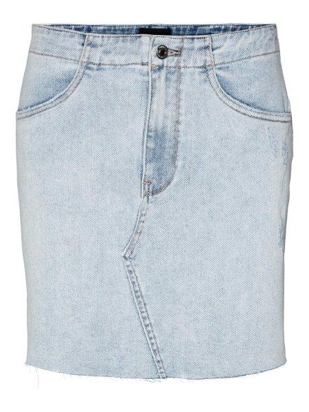 Vero Moda Női szoknya VMROSIE 10282620 Light Blue Denim XS