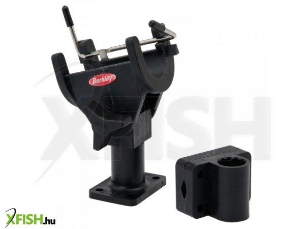 Berkley Quick-Set Boat Rod Holder Black Bottartó