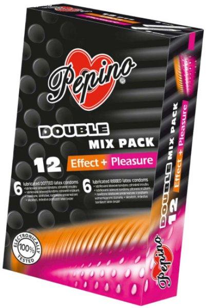 PEPINO Double Mix irritáló óvszer 12 db