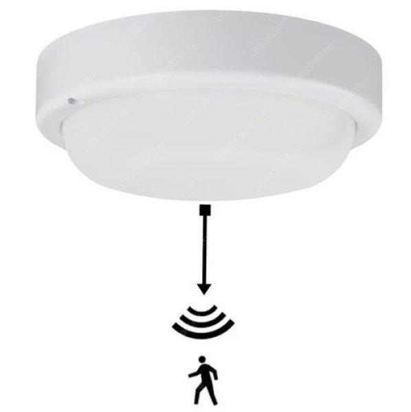 LED ufo lámpa 18W kör Középfehér mikrohullámú érzékelővel 2000 lumen
IP54 2év garancia