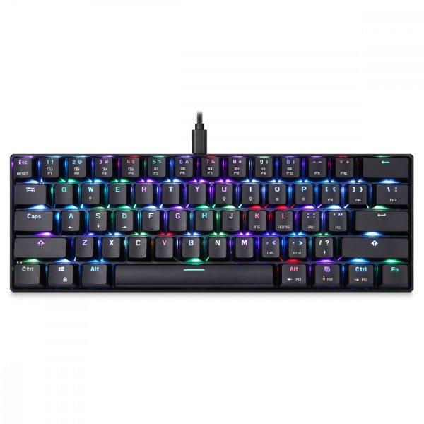 Motospeed CK61 Mechanikus gamer billentyűzet RGB