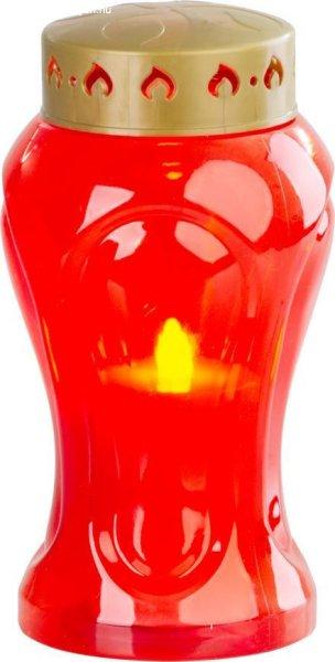 Kahanec MagicHome TG-26, LED Candle, Tomb, Red, 17 cm (beleértve a 2xAA
csomagokat)