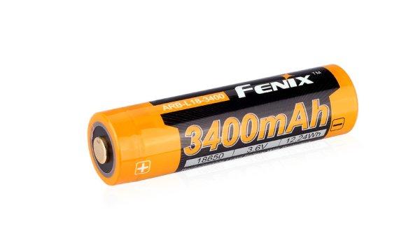 Újratölthető elem Fenix 18650 3400mAh Li-Ion