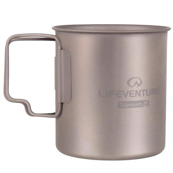 Lifeventure Titanium bögre 450 ml