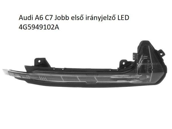 Audi A6 C7 Jobb első irányjelző LED 4G5949102A