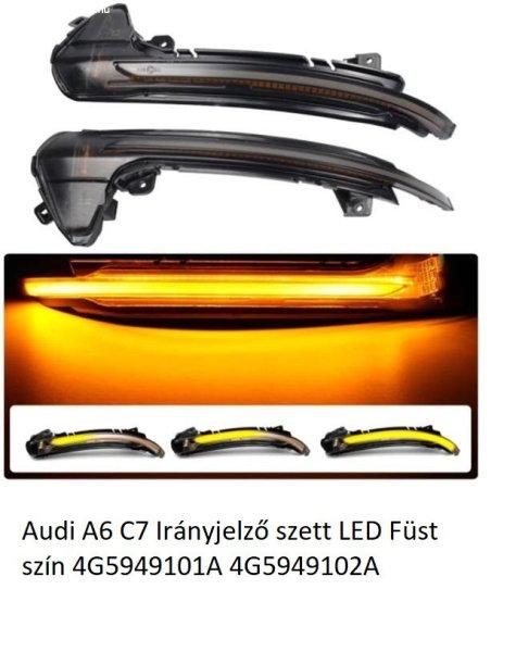 Audi A6 C7 Irányjelző szett LED Füst szín 4G5949101A 4G5949102A