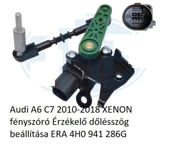 Audi A6 C7 2010-2018 XENON fényszóró Érzékelő dőlésszög beállítása
ERA 4H0 941 286G