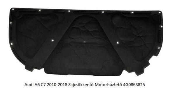 Audi A6 C7 2010-2018 Zajcsökkentő Motorháztető 4G0863825