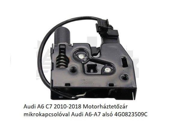 Audi A6 C7 2010-2018 Motorháztetőzár mikrokapcsolóval Audi A6-A7 alsó
4G0823509C