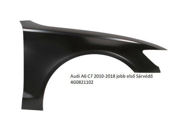 Audi A6 C7 2010-2018 jobb első Sárvédő 4G0821102