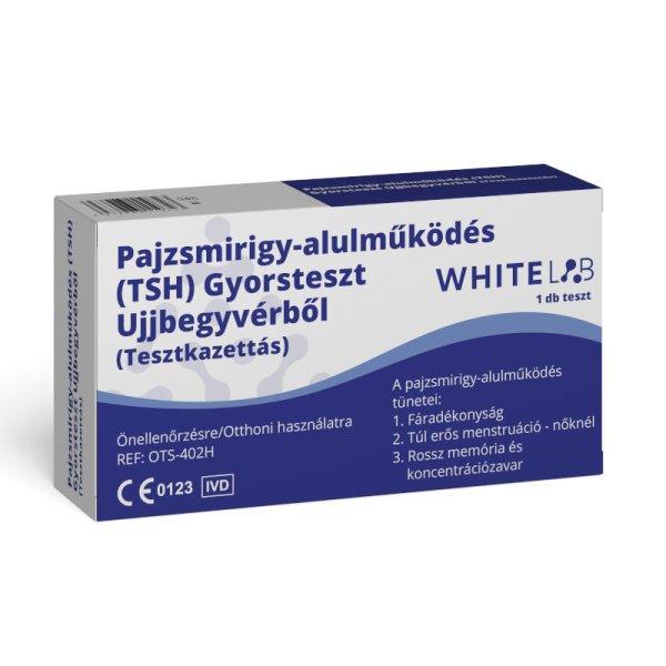 Whitelab pajzsmirigy-alulműködés (TSH) gyorsteszt ujjbegyvérből