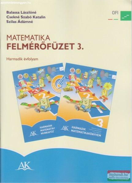 Matematika felmérőfüzet 3. AP-030841