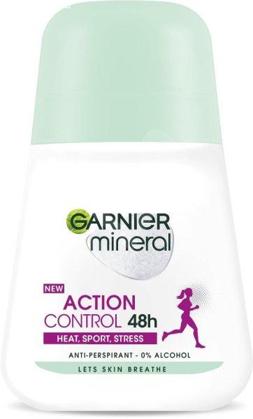 Garnier Ásványi dezodor spray nőknek Action Control Roll-on 48h
50 ml