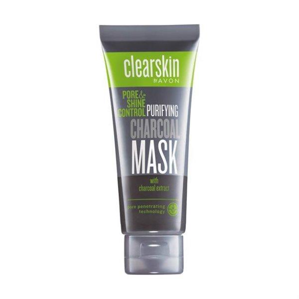 Avon Tisztító arcmaszk feketeszén kivonattal Cleasrkin (Purifying
Charcoal Mask) 75 ml