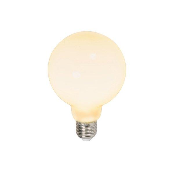 E27 szabályozható LED lámpa G95 opál 7,5W 806 lm 2700K