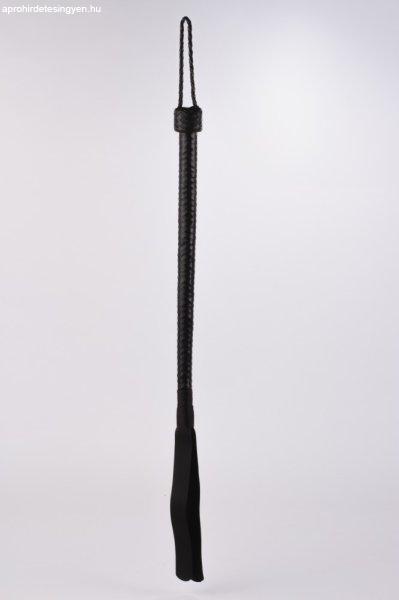  28" Kid Leather 9 Tails Flogger Black 