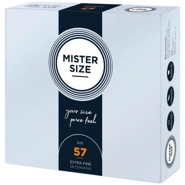  MISTER SIZE 57 mm Condoms 36 pieces 