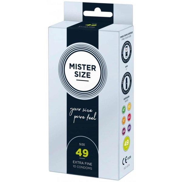  MISTER SIZE 49 mm Condoms 10 pieces 