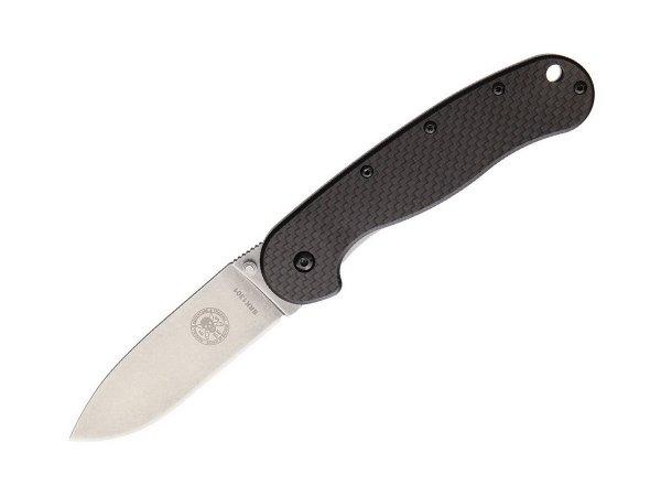 ESEE Avispa D2 Carbon Fiber - Stonewash