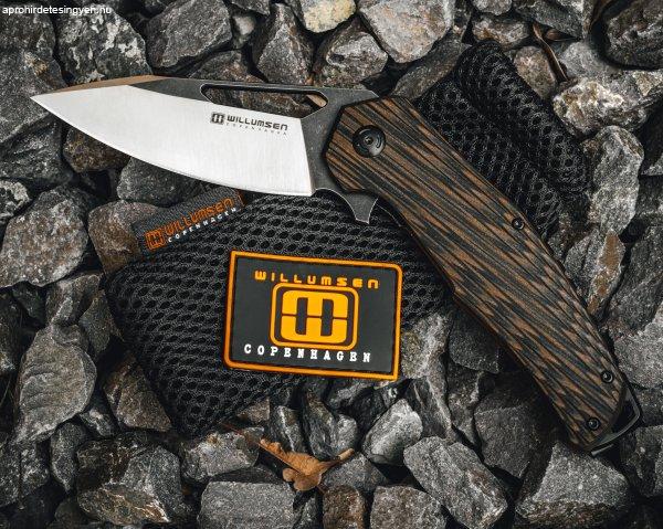 Willumsen Chibs Two-Tone Tan/Black kés