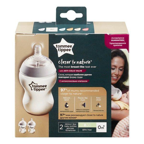 Tommee Tippee CTN BPA-mentes cumisüveg duo 260ml