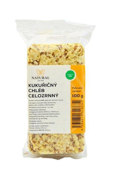 Natural puffasztott kukoricakenyér 100 g