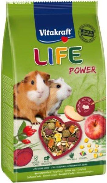 Vitakraft Life Power Tengerimalac eledel 600g