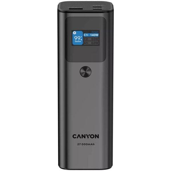 Canyon CNE-CPB2010DG 27000mAh PowerBank Dark Gray