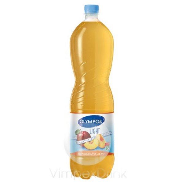 Olympos Light őszibarack-alma 1,5l-DRS