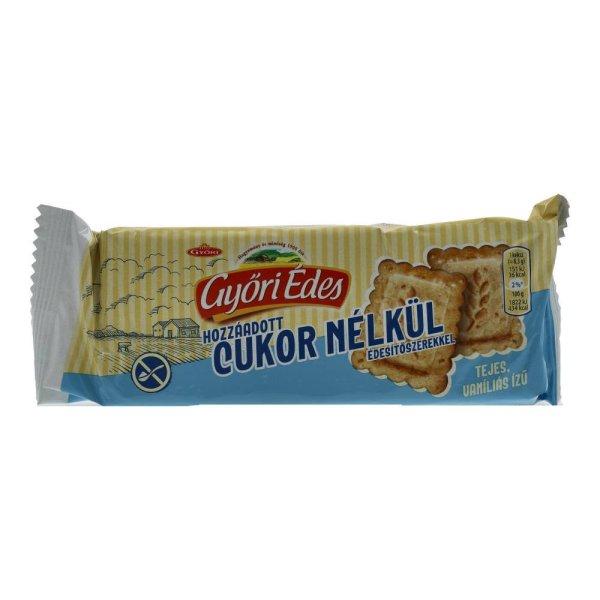 GYŐRI ÉDES CUKORMENTES VANÍL. KEKSZ 100G