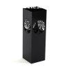 Esernytart Versa letfa Fekete Fm Vas 15 x 49 x 15 cm MOS