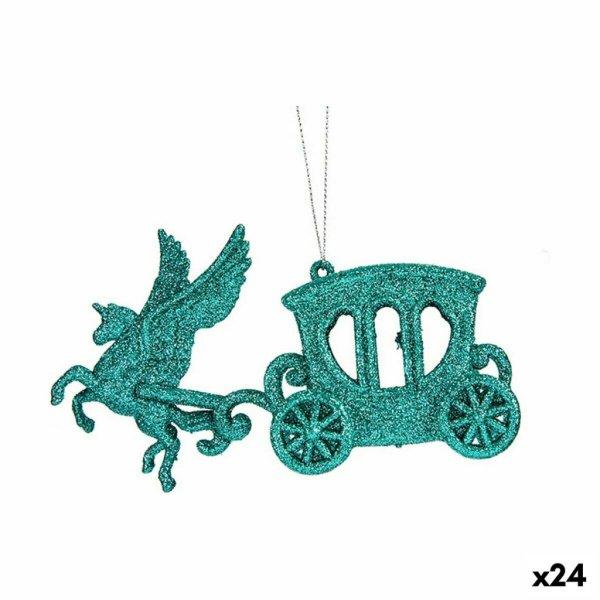 Karácsonyfagömb Mágikus Kocsi Zöld Műanyag Glitter 15 x 8,5 x 4,5 cm (24
egység) MOST 35353 HELYETT 21694 Ft-ért!
